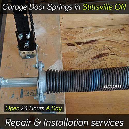 Garage door spring repair service in Stittsville ON